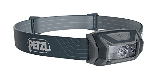 PETZL Linterna TIKKA v2 - Unisex, Gris, Talla Única