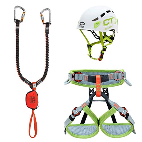 Climbing Technology Classic J Eclipse Kit Ferrata, Unisex niños, Multicolor...