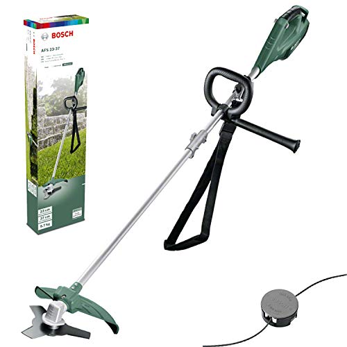 Bosch Home and Garden AFS 23-37 - Desbrozadora (Cuchilla de 3 Hojas, 3 Hilos de...