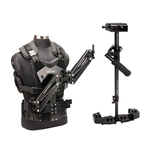 Flycam Galaxy Dual Steadycam Arm & Chaleco con estabilizador de videocámara...