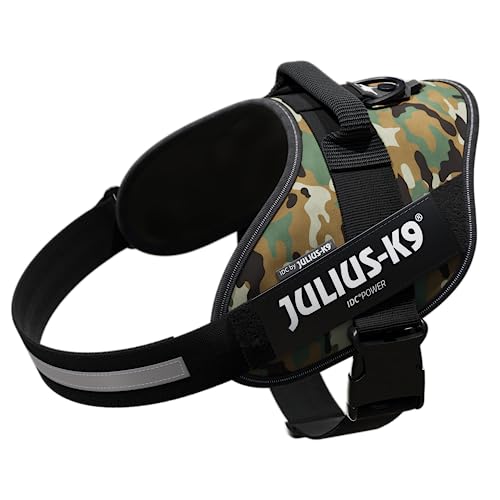 JULIUS-K9 Arnés JULIUS-K9 IDC, 2/L–XL, 71–96 cm/50 mm, Camuflaje, Perro