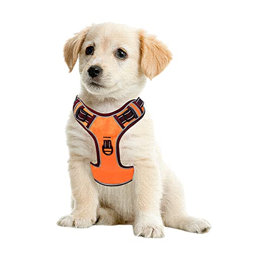 HEELE Arnés Antitirones Ajustable para Perros Pequeños - Correa al Cuello y...