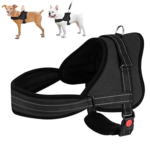 Chaleco para perro sin tirones de SlowTon, ajustable, correa para el pecho,...