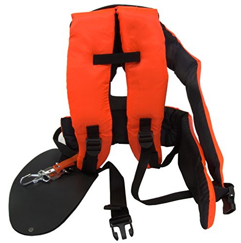 Bricoferr BFK0032 - Arnés profesional acolchado para desbrozadora con...
