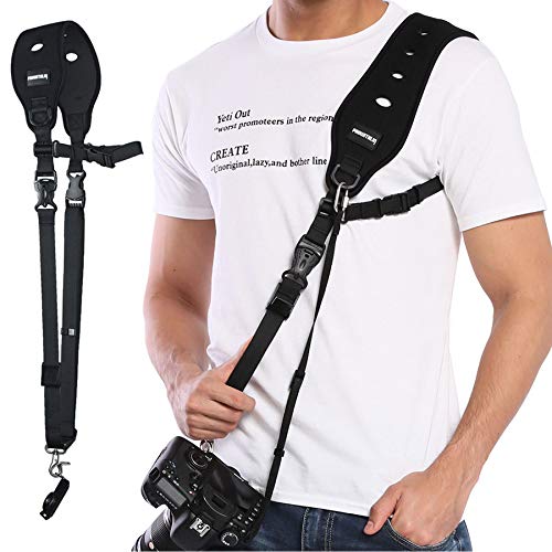 prowithlin - Set de Fotografía Profesional con Correa de Hombro, Placa de...