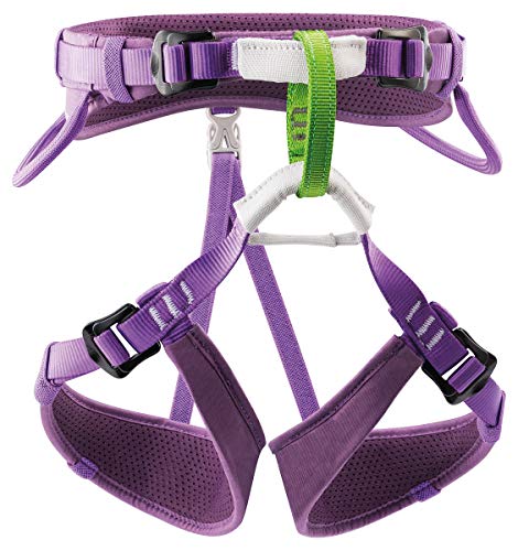 PETZL Macchu, Aprovechar Juventud Unisex, Violeta, Talla Única/Hasta 40 kg